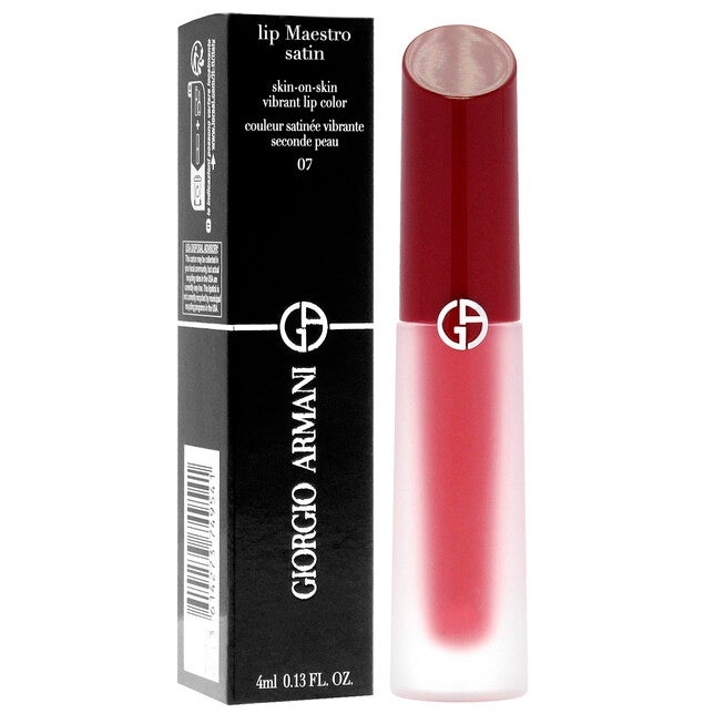 Lip Maestro Satin Lipstick - 07 Opening Night by Giorgio Armani for Women - 0.13 oz Lipstick, See Description, alternate image number 2