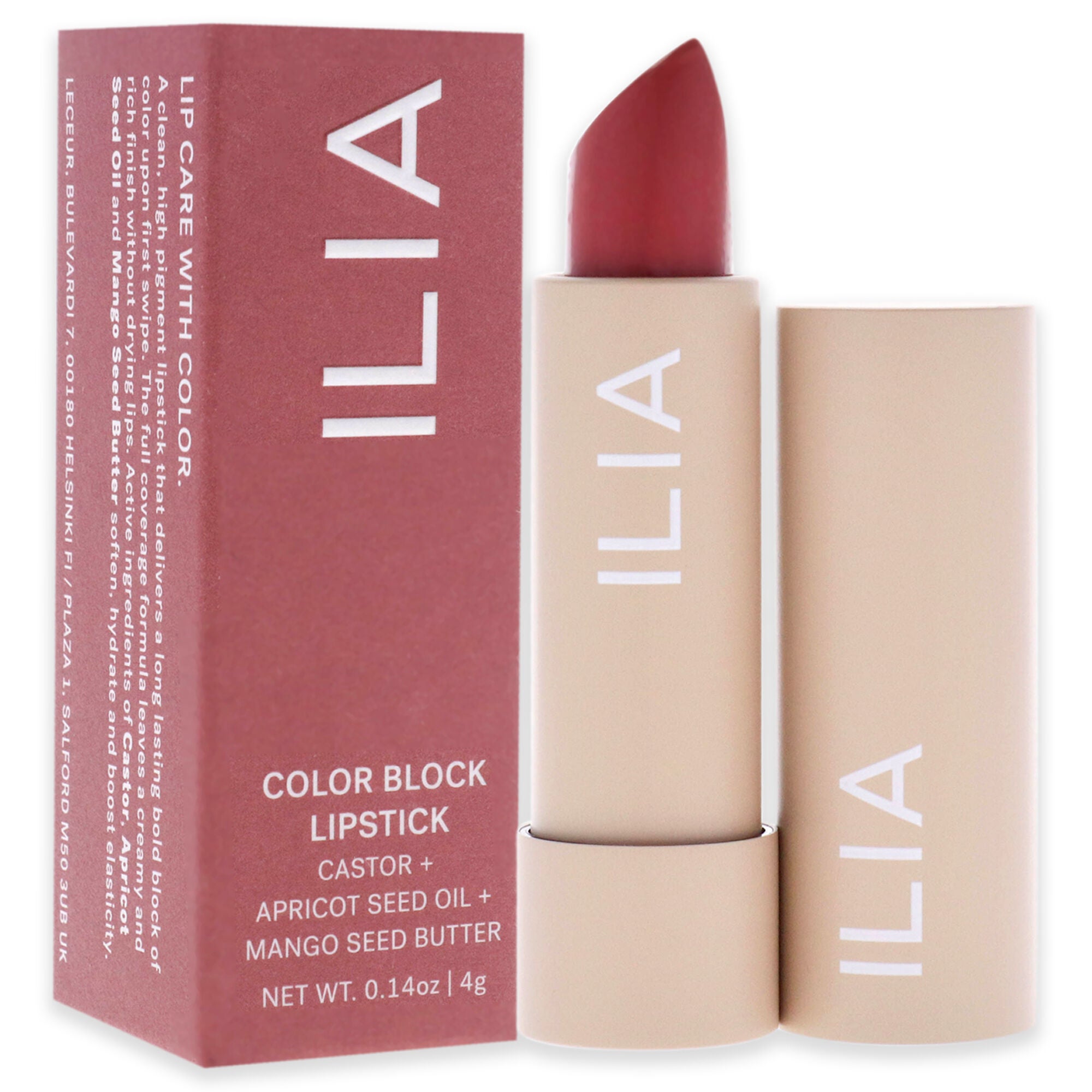 Color Block Lipstick - Cinnabar by ILIA Beauty for Women - 0.14 oz Lipstick, , alternate image number 6
