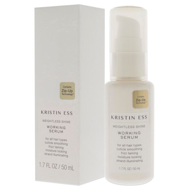 Weightless Shine Working Serum by Kristin Ess for Unisex - 1.7 oz Serum, NA, alternate image number null