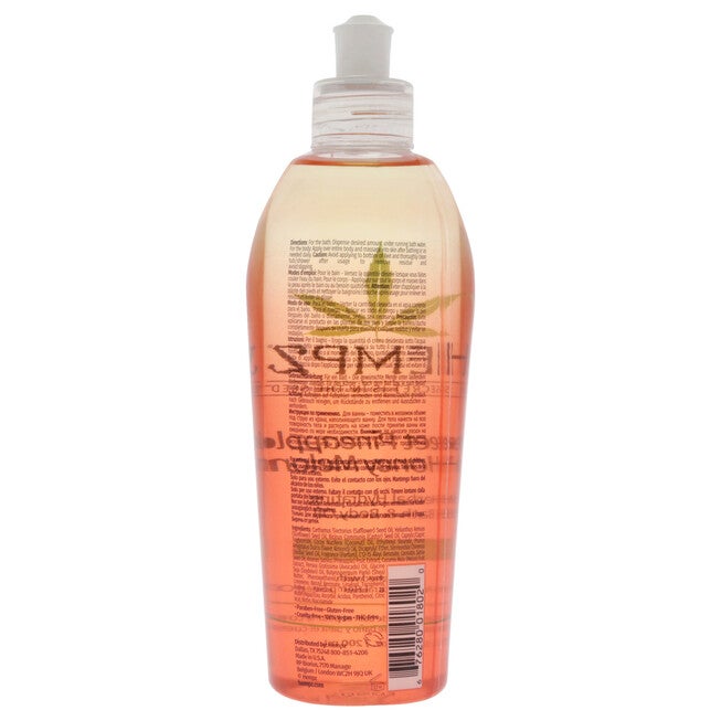 Sweet Pineapple and Honey Melon Hydrating Bath and Body Oil by Hempz for Unisex - 6.76 oz Body Oil, See Description, alternate image number 2