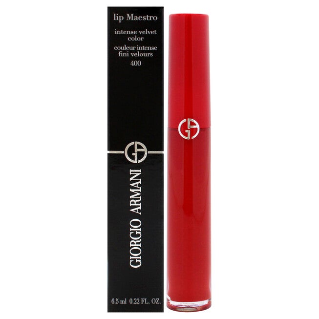 Lip Maestro Intense Velvet Color - 400 The Red by Giorgio Armani for Women - 0.22 oz Lipstick, NA, hi-res image number null