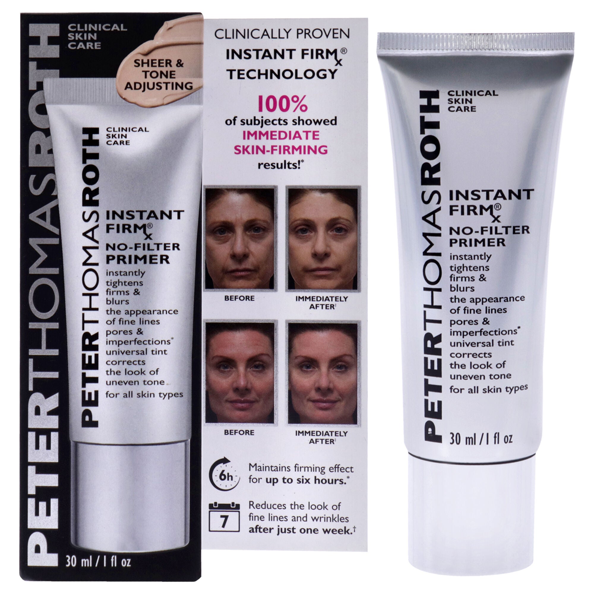 Instant Firmx No Filter Primer by Peter Thomas Roth for Women - 1 oz Primer, , alternate image number 5