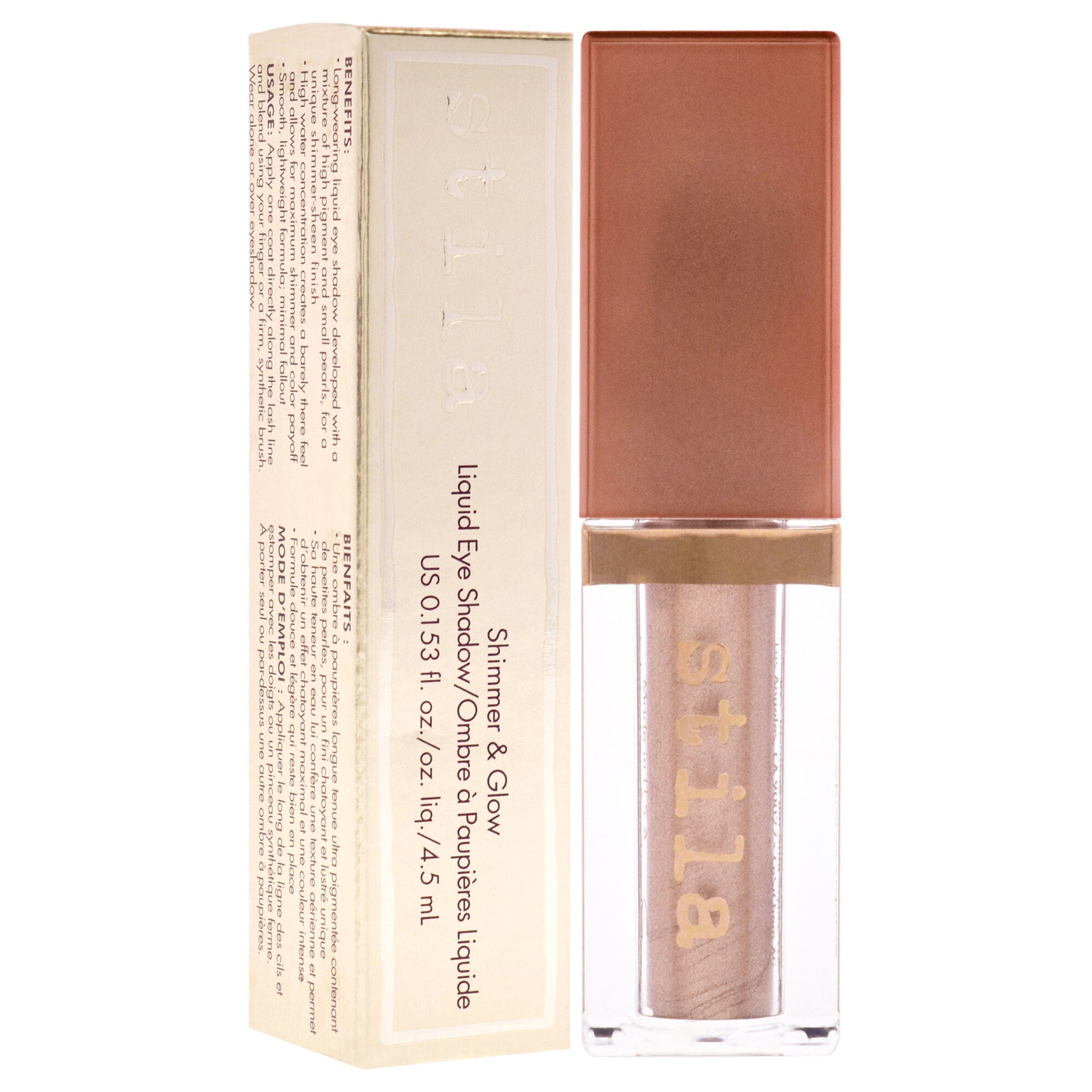 Shimmer and Glow Liquid Eye Shadow - Kitten by Stila for Women - 0.153 oz Eye Shadow, , alternate image number 7