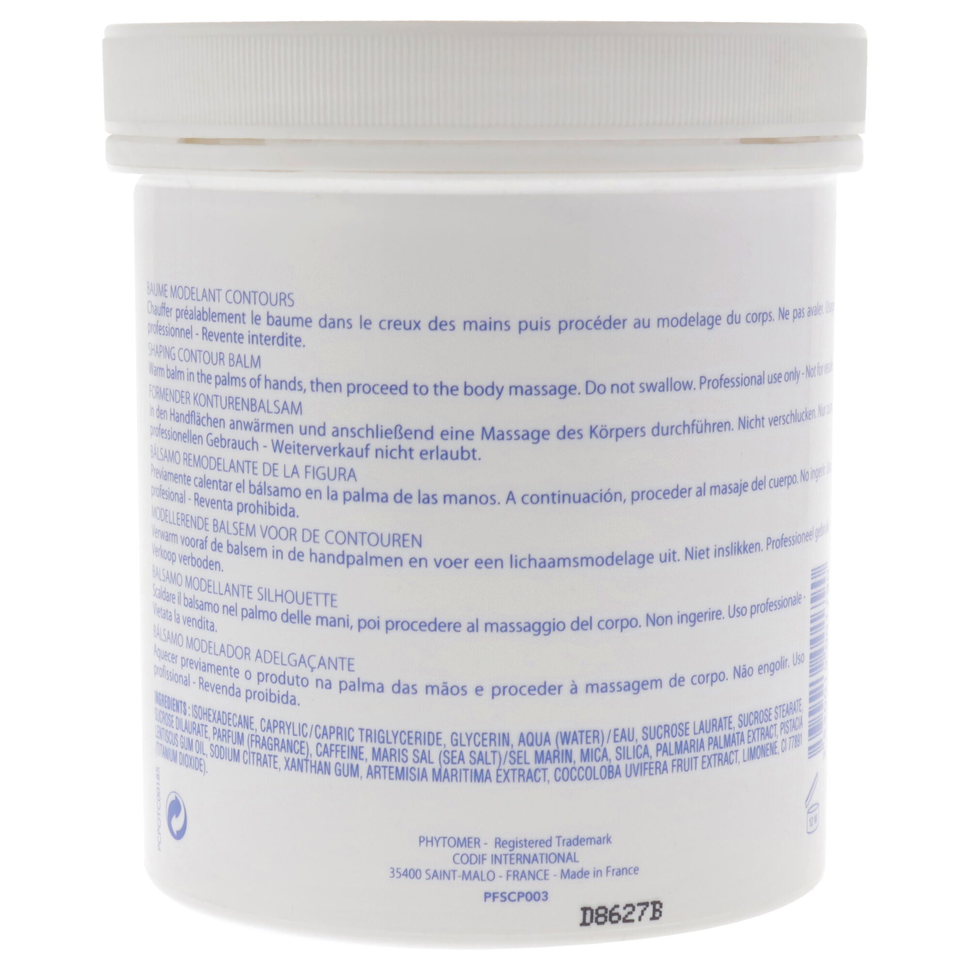 Shaping Contour Balm by Phytomer for Women - 16.9 oz Balm, See Description, alternate image number 3