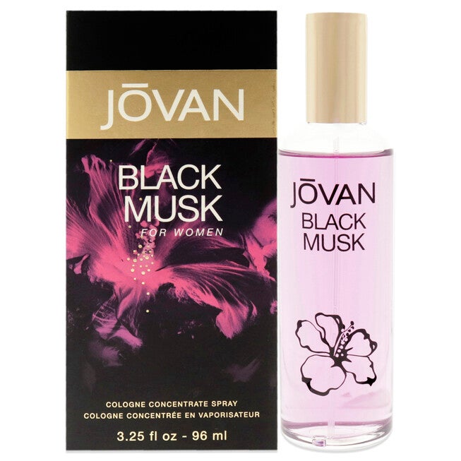 Jovan Black Musk by Jovan for Women - 3.25 oz Cologne Concentrate Spray, NA, hi-res image number null