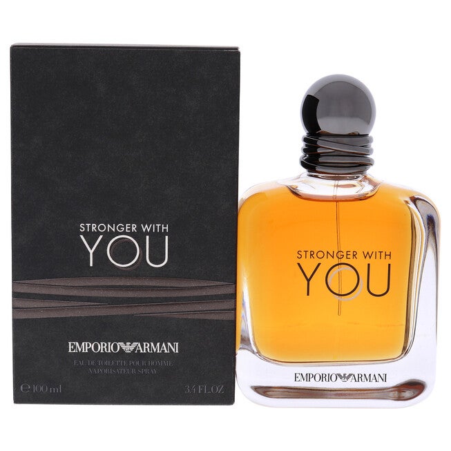 Emporio Armani Stronger With You by Giorgio Armani for Men - 3.4 oz EDT Spray, NA, hi-res image number null
