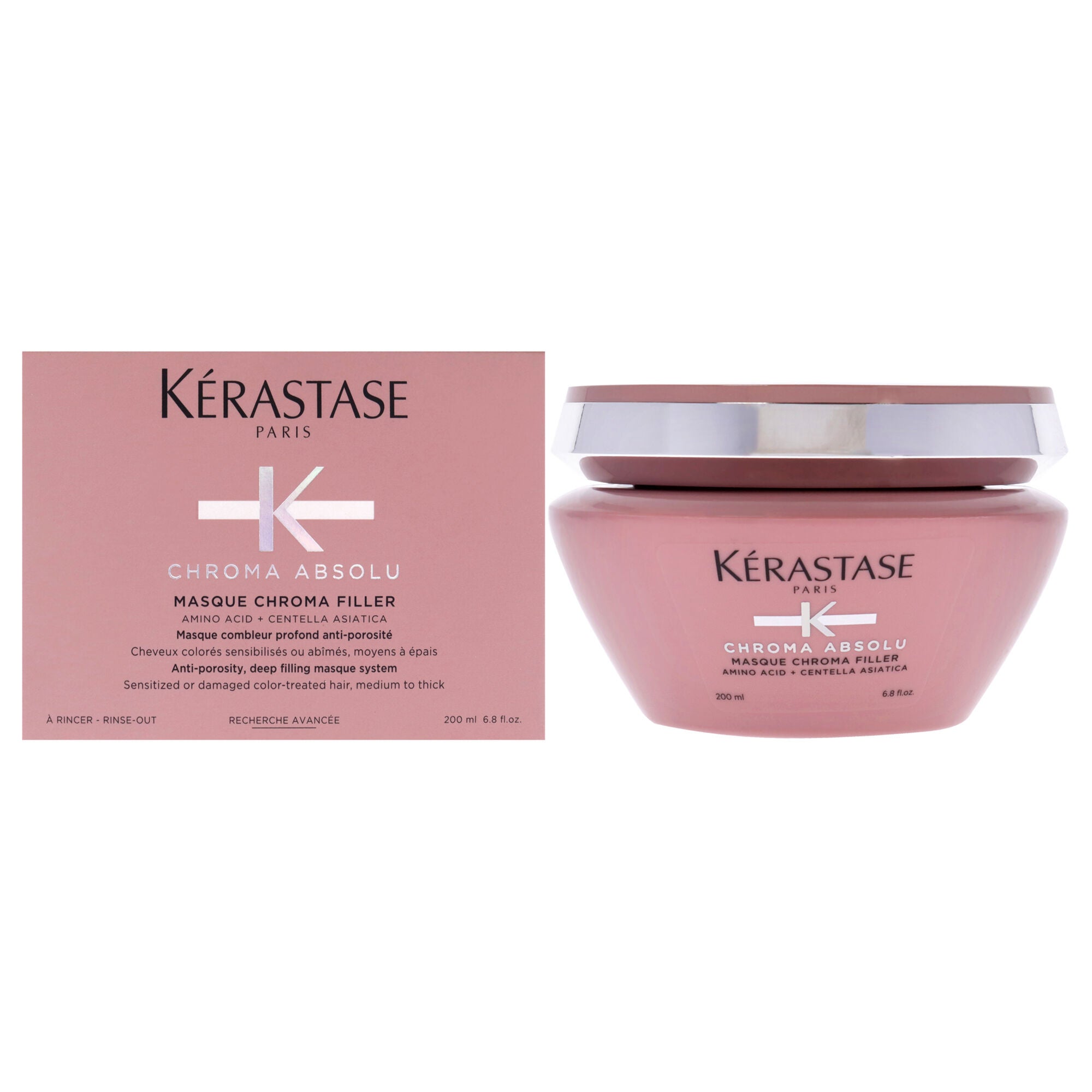 Chroma Absolu Chroma Filler Hair Mask by Kerastase for Unisex - 6.8 oz Masque, See Description, hi-res image number 0