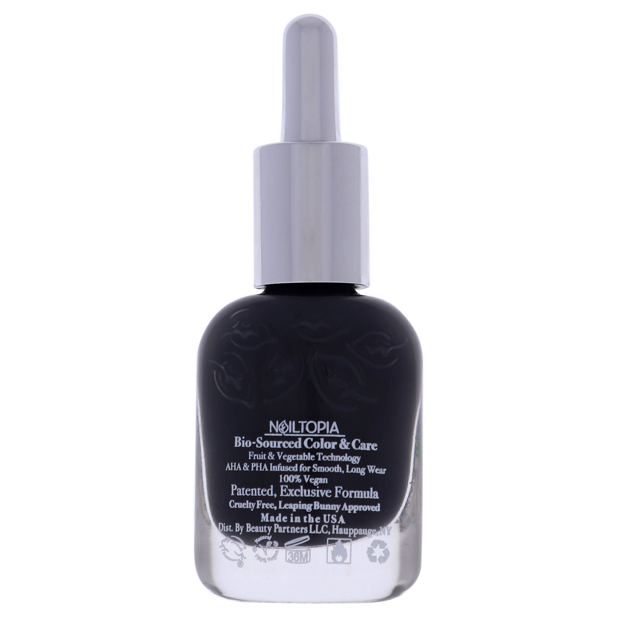 Bio-Sourced Chip Free Nail Lacquer - Back to Basics by Nailtopia for Women - 0.41 oz Nail Polish, See Description, alternate image number 4