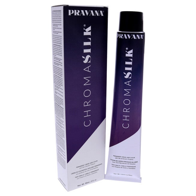 ChromaSilk Creme Hair Color - 8.7 Light Violet Blonde by Pravana for Unisex - 3 oz Hair Color, , alternate image number null