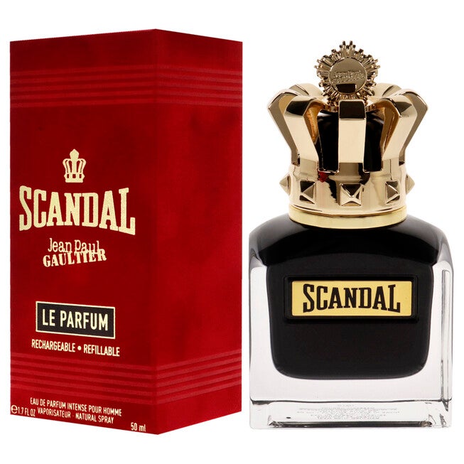 Scandal Le Parfum by Jean Paul Gaultier for Men - 1.7 oz EDP Intense Spray (Refillable), NA, alternate image number null