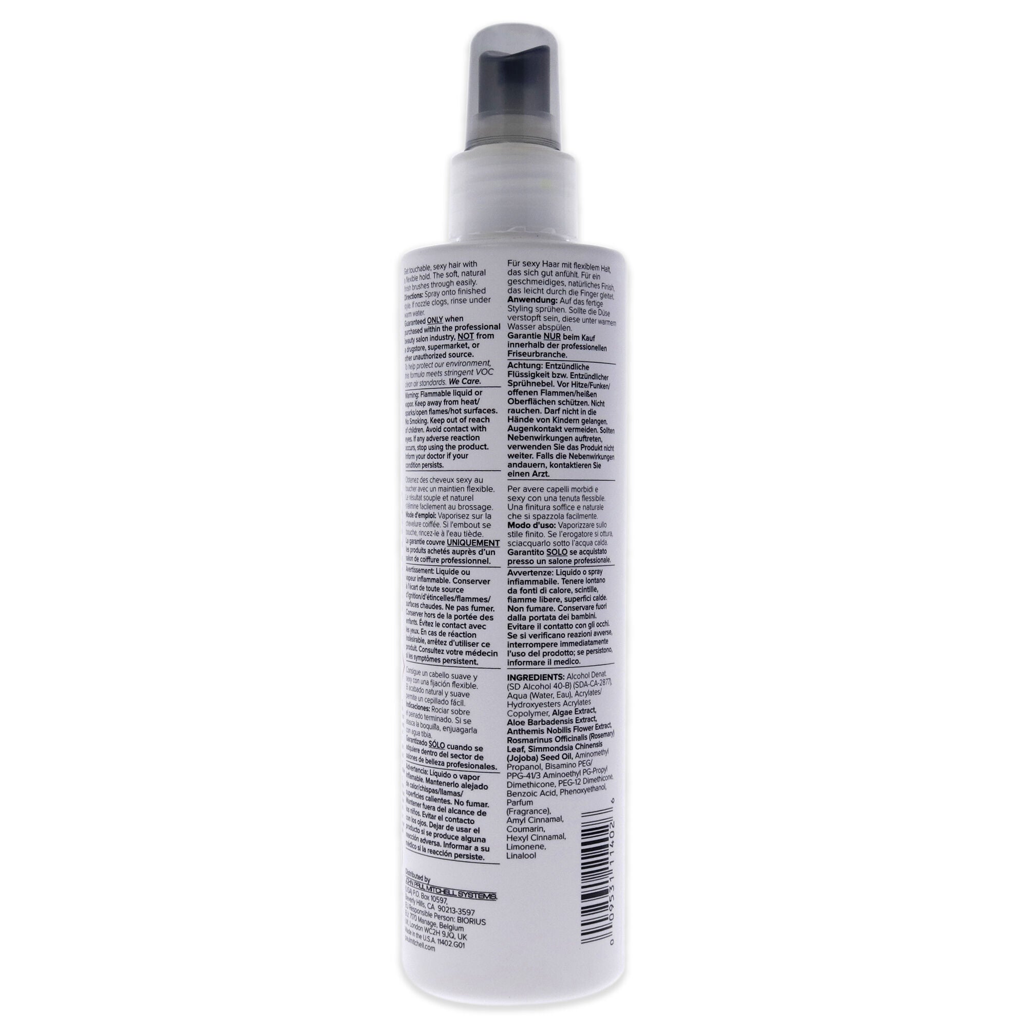Soft Spray by Paul Mitchell for Unisex - 8.5 oz Hair Spray, See Description, alternate image number 2