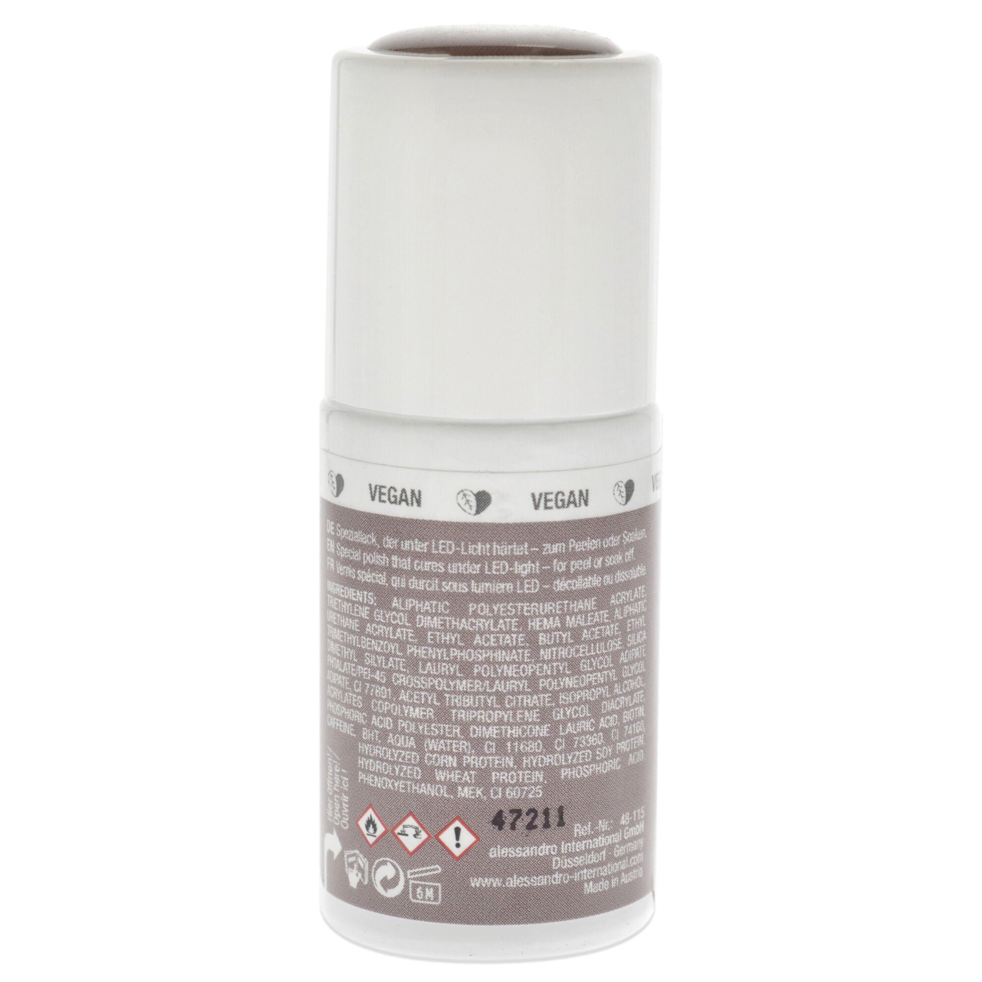 Striplac Peel or Soak - 115 Yoga Morning by Alessandro for Women - 0.27 oz Nail Polish, See Description, alternate image number 1