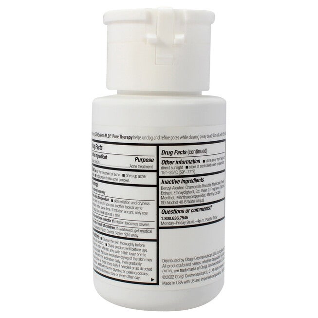 Obagi Clenziderm M.D. Pore Therapy by Obagi for Unisex - 5 oz Treatment, NA, alternate image number null