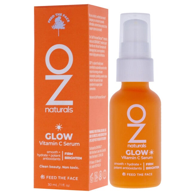 Glow Vitamin C Serum by OZNaturals for Unisex - 1 oz Serum, See Description, alternate image number 1