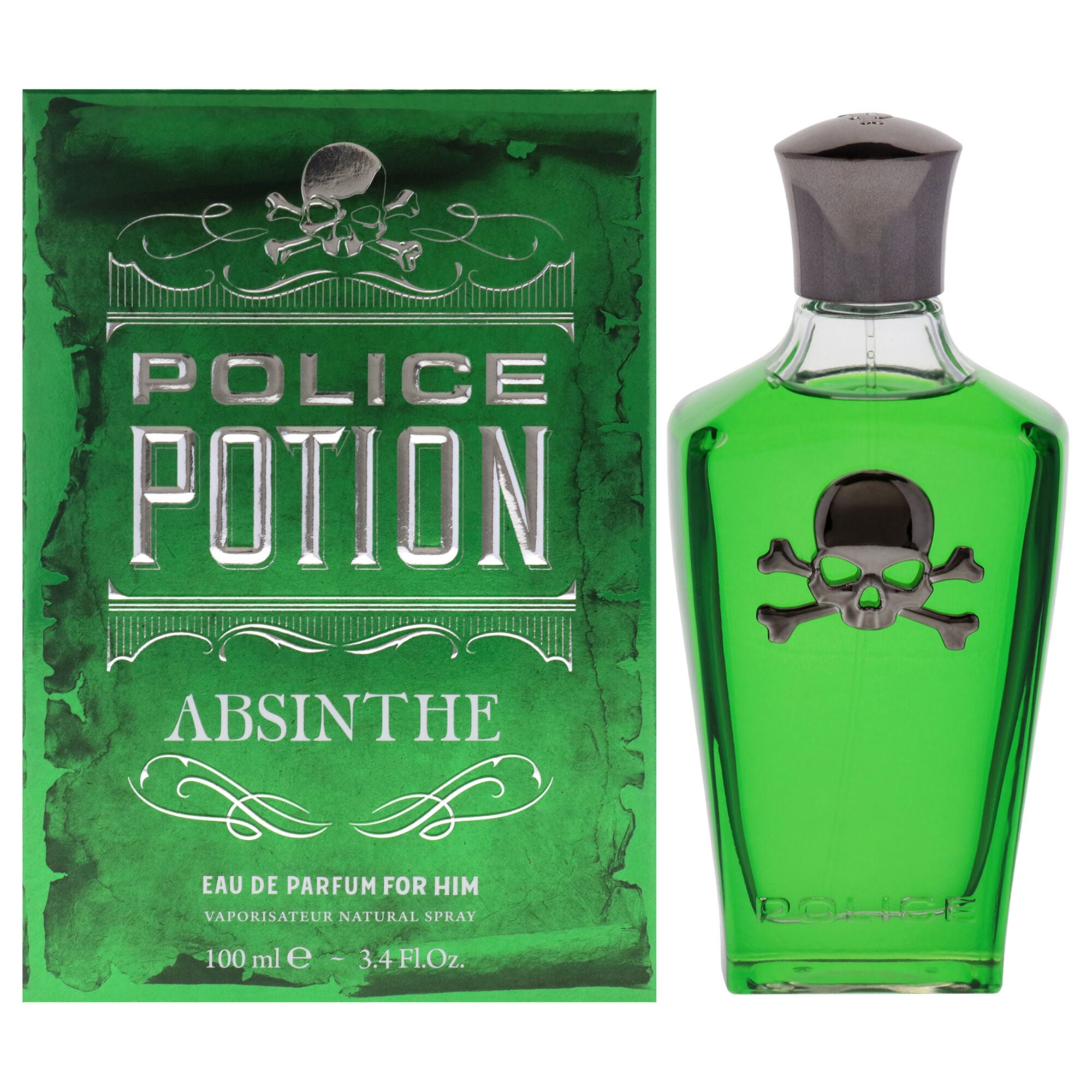 Police Potion Absinthe by Police for Men - 3.4 oz EDP Spray, See Description, hi-res image number 0