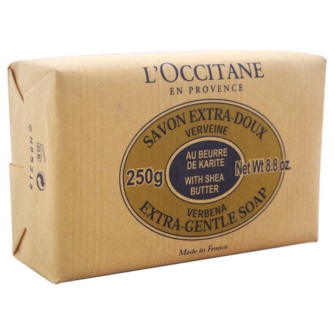 Shea Butter Extra Gentle Soap - Verbena by LOccitane for Unisex - 8.8 oz Soap, NA, hi-res image number null
