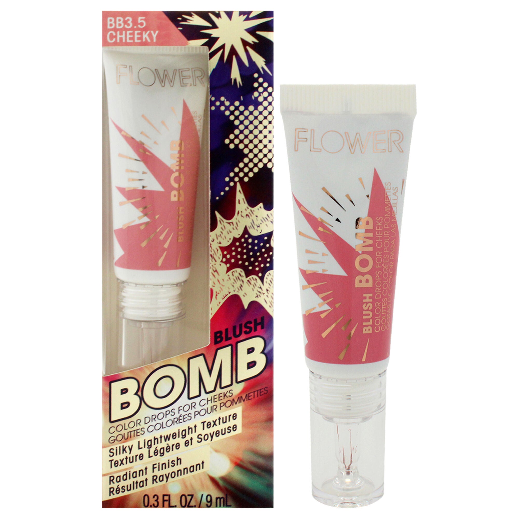 Blush Bomb Color Drops - BB3.5 Cheeky by Flower Beauty for Women - 0.3 oz Blush, See Description, hi-res image number 0