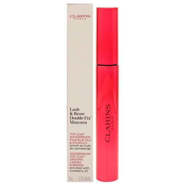 Lash and Brow Double Fix Waterproof Mascara - Clear by Clarins for Women - 0.2 oz Mascara, NA, hi-res image number null