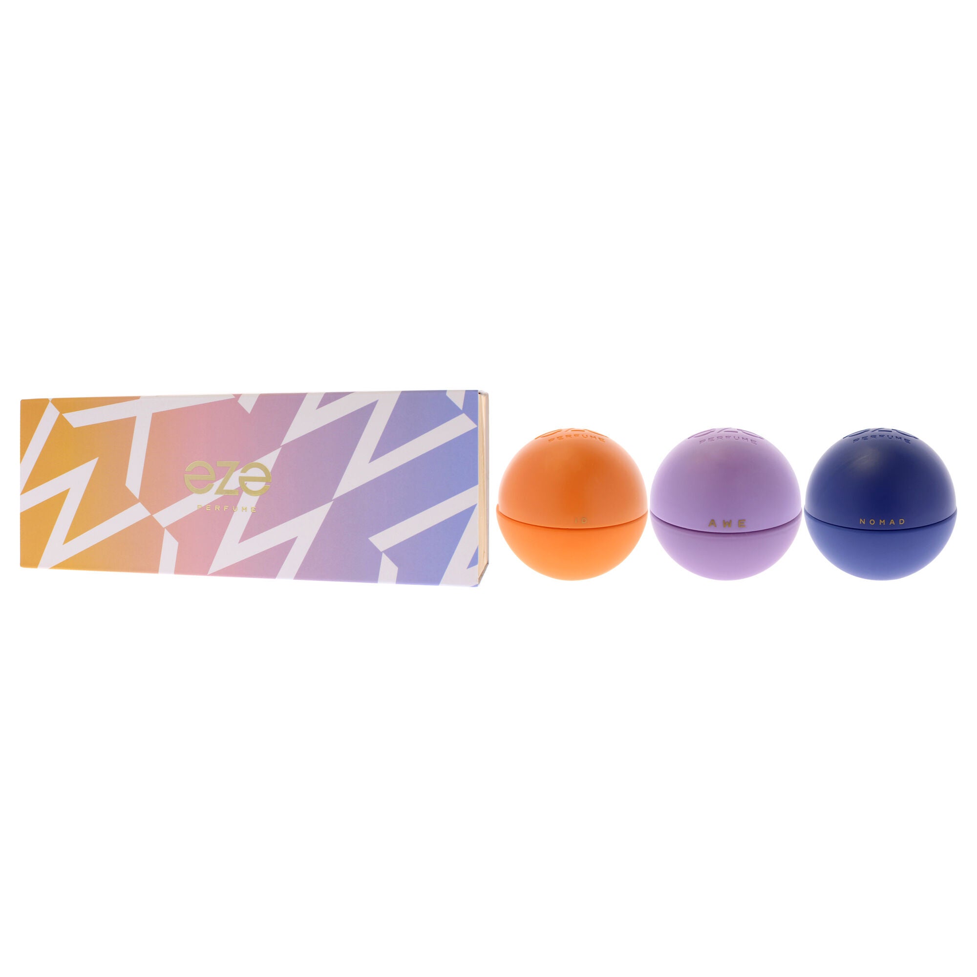 Eze by Eze for Unisex - 3 Pc Gift Set 1oz Awe EDP Spray, 1oz Nomad EDP Spray, 1oz ID EDP Spray, Clear, alternate image number 3