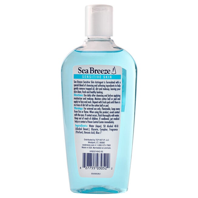 Astringent Sensitive Skin by Sea Breeze for Unisex - 10 oz Cleanser, See Description, alternate image number 2