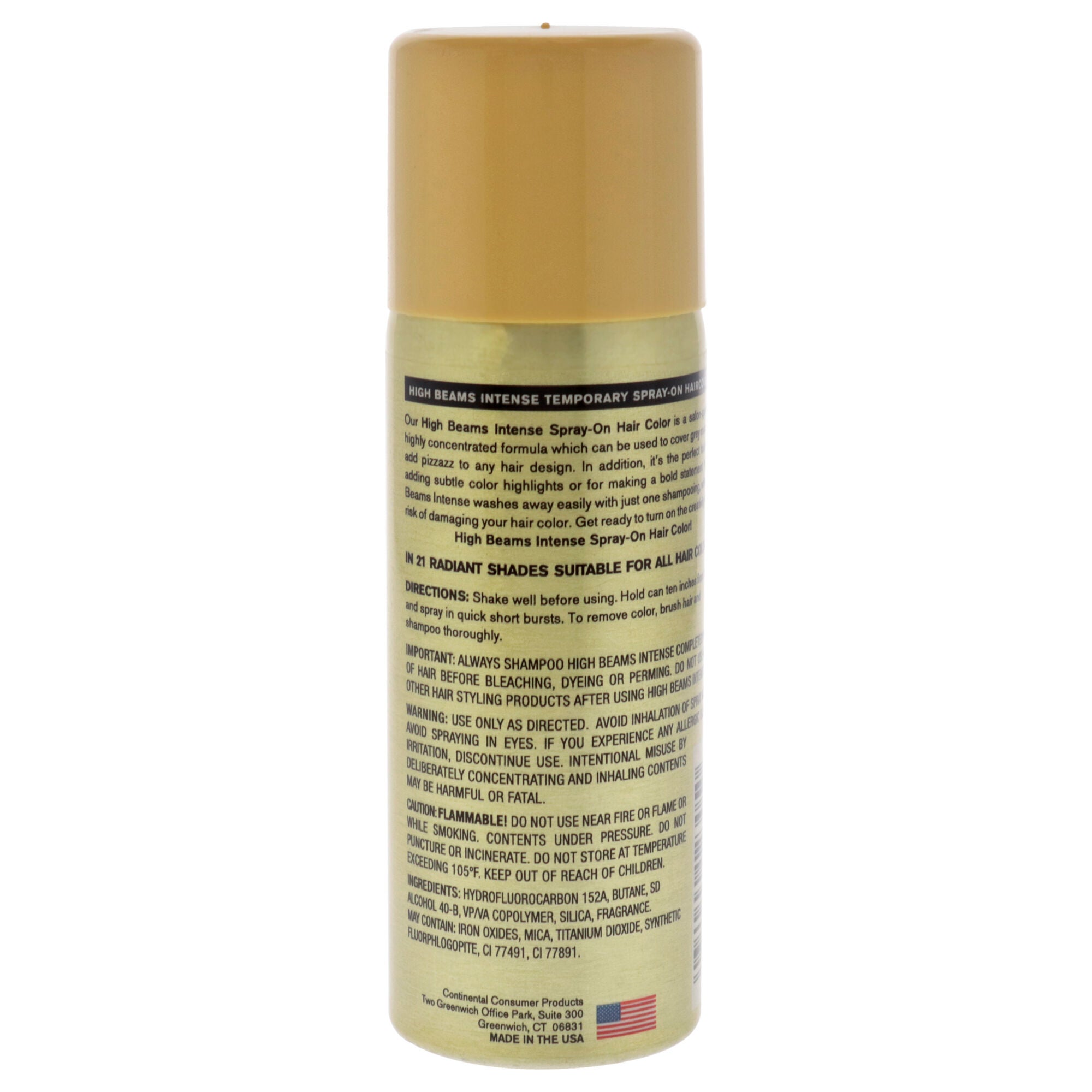 High Beams Intense Temporary Spray - 50 Blonde by Salon Grafix for Unisex - 2.7 oz Hair Color, See Description, alternate image number 1