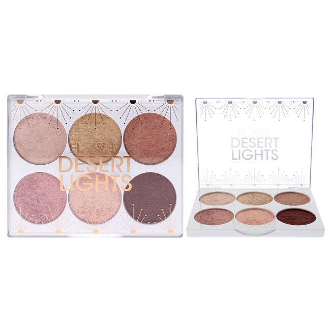 Desert Lights Shadow Palette by Flower Beauty for Women - 0.7 oz Palette, NA, hi-res image number null