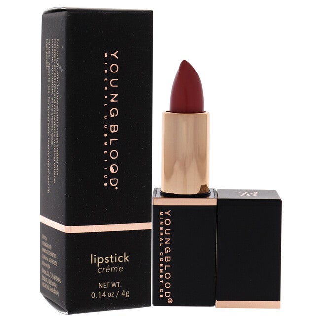 Mineral Creme Lipstick - Rosewater by Youngblood for Women - 0.14 oz Lipstick, NA, alternate image number null