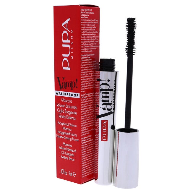 Vamp! Waterproof Mascara - 001 Extra Black by Pupa Milano for Women - 0.30 oz Mascara, , alternate image number null