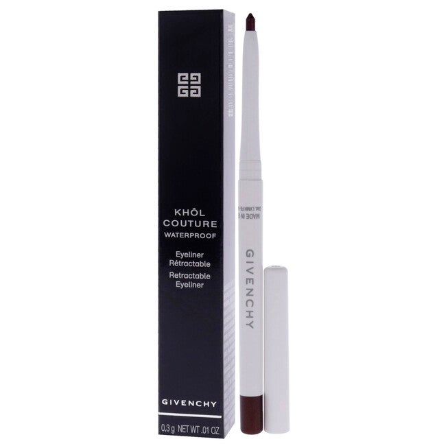Khol Couture Waterproof Retractable Eyeliner - 02 Chestnut by Givenchy for Women - 0.01 oz Eyeliner, , alternate image number null
