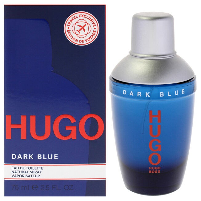 Hugo Dark Blue by Hugo Boss for Men - 2.5 oz EDT Spray, NA, hi-res image number null