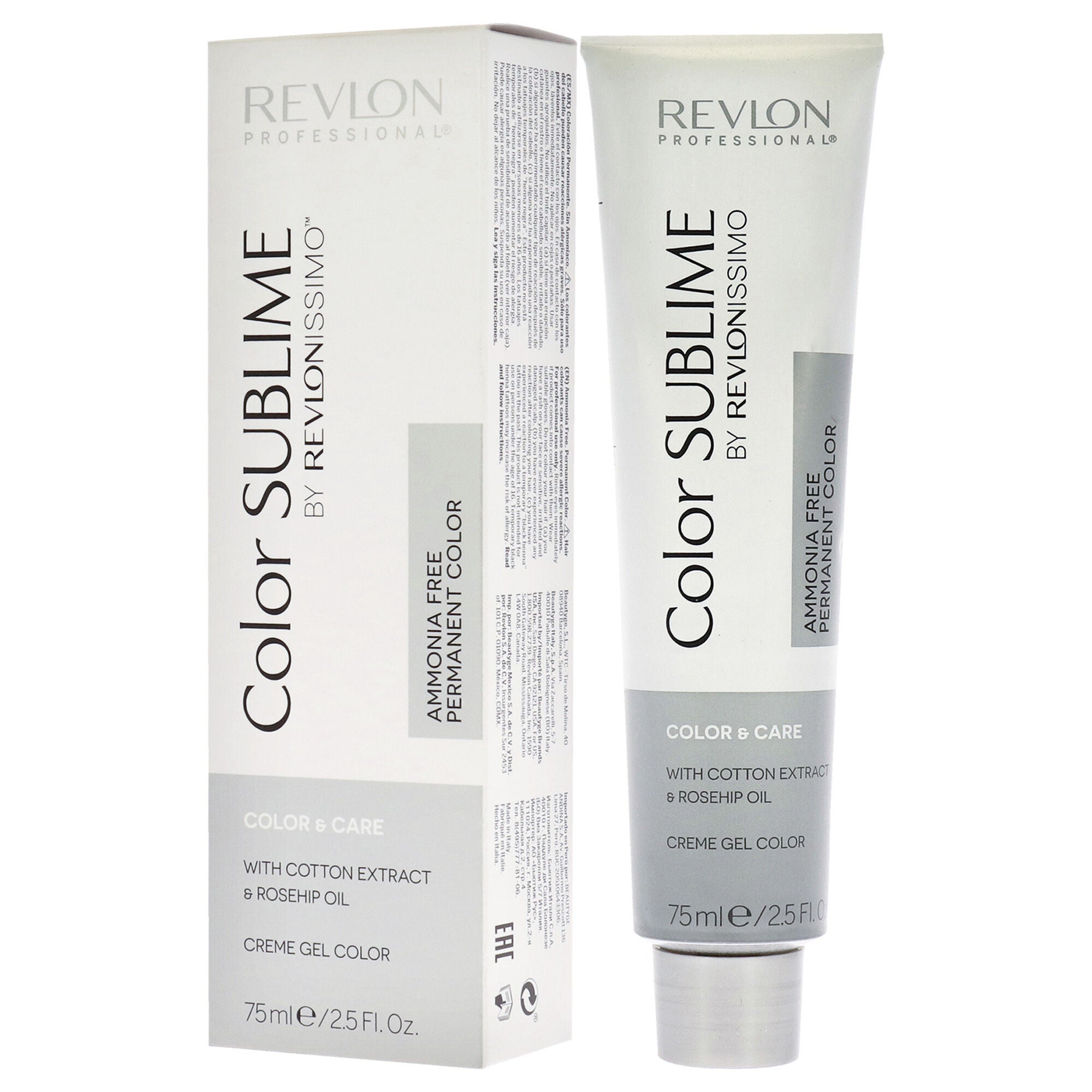 Revlonissimo Color Sublime - 5.6 Intense Light Red Brown by Revlon for Unisex - 2.5 oz Hair Color, See Description, alternate image number 2