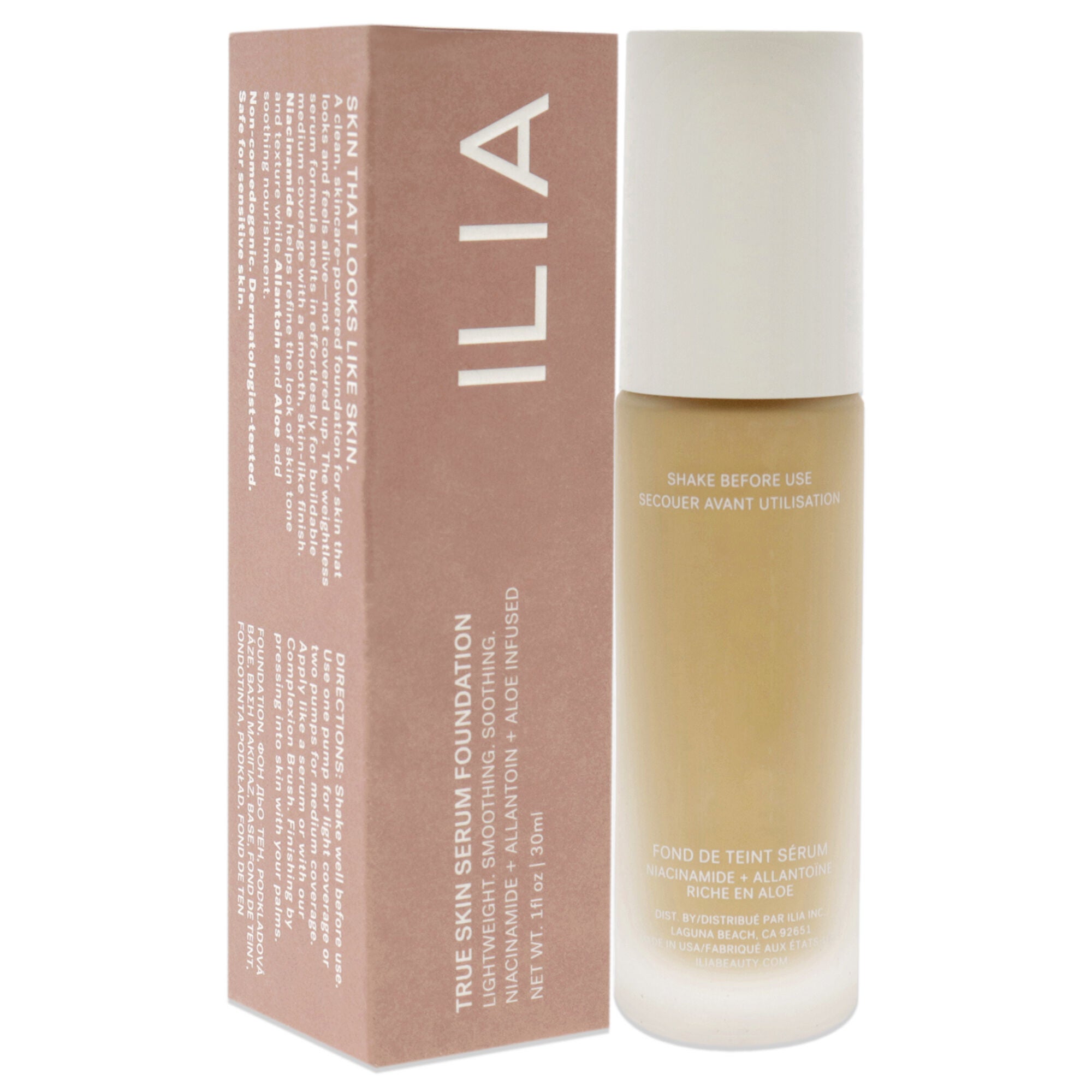 True Skin Serum Foundation - SF4.5 Kunoy by ILIA Beauty for Women - 1 oz Foundation, See Description, alternate image number 1