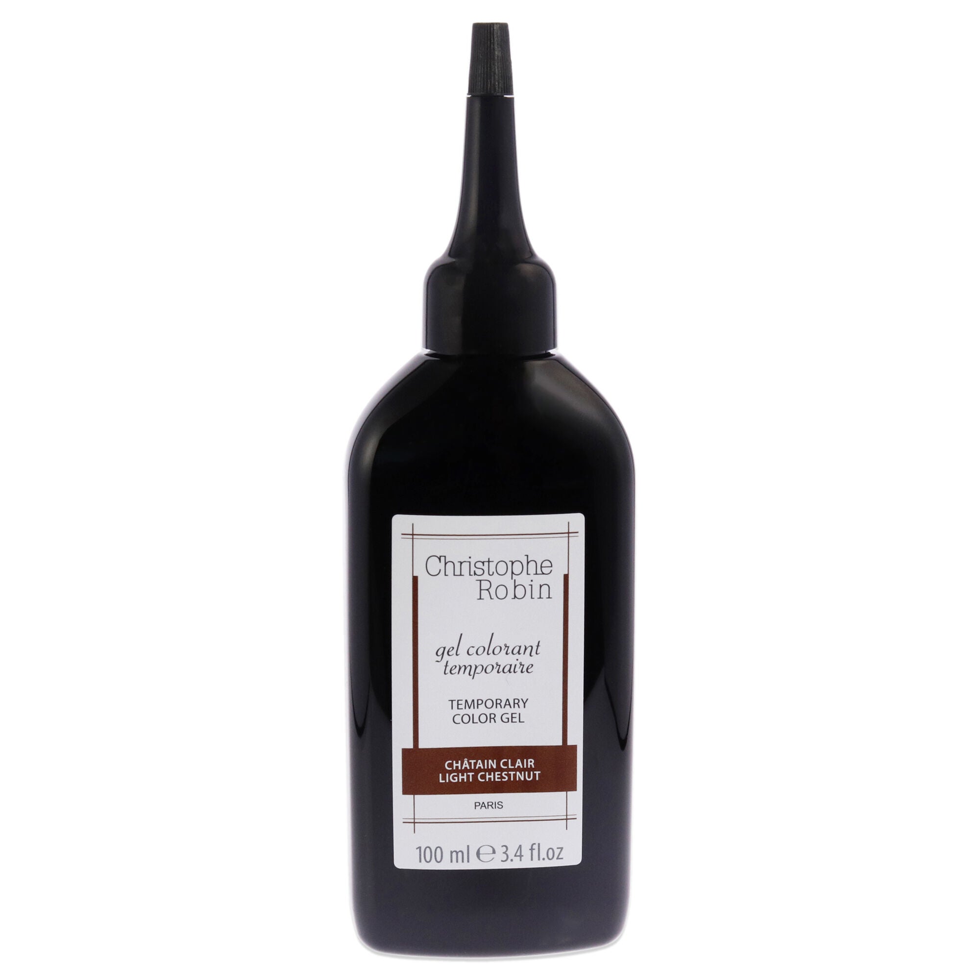 Temporary Color Gel - Light Chestnut by Christophe Robin for Men - 3.4 oz Hair Color, , alternate image number 6