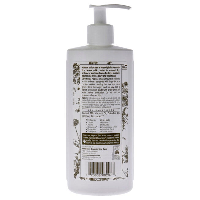 Coconut Milk Cleanser by Eminence for Unisex - 8.4 oz Cleanser, NA, alternate image number null
