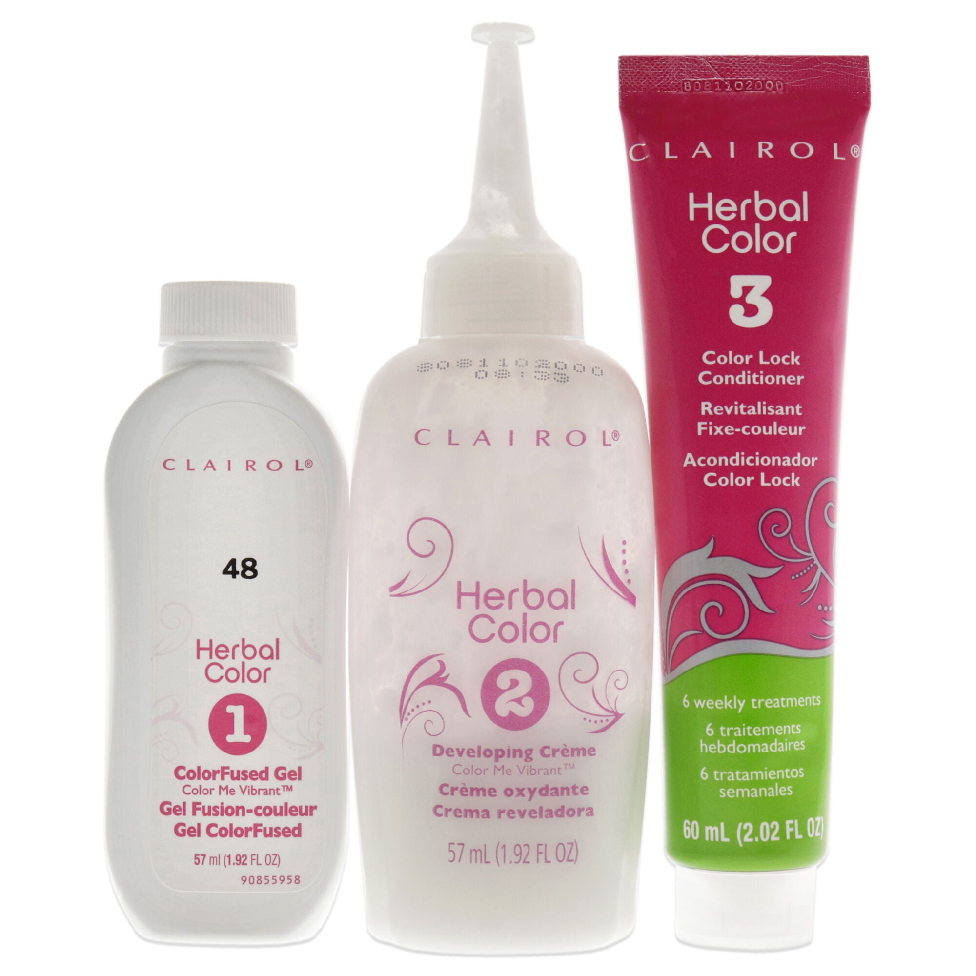 Herbal Essences Color Me Vibrant Permanent Color - 048 Brazen Raisin by Clairol for Unisex - 1 Application Hair Color, See Description, alternate image number 3