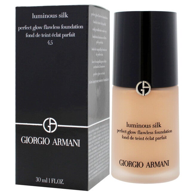 Luminous Silk Foundation - # 4.5 Light/Neutral by Giorgio Armani for Women - 1 oz Foundation, See Description, alternate image number 3