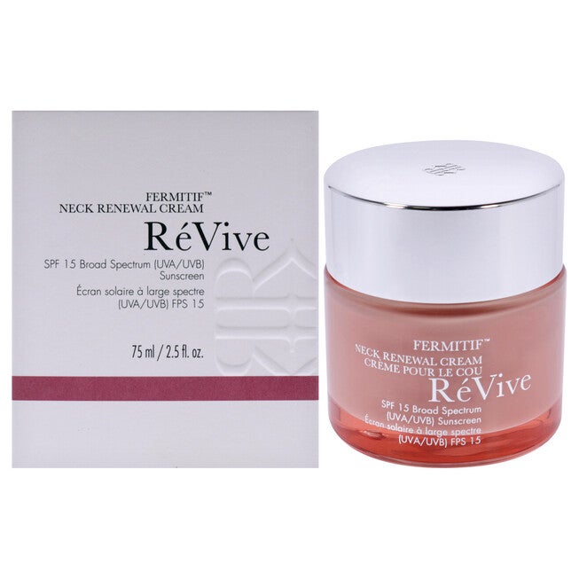 Fermitif Neck Renewal Cream Sunscreen SPF 15 by Revive for Women - 2.5 oz Sunscreen, NA, hi-res image number null