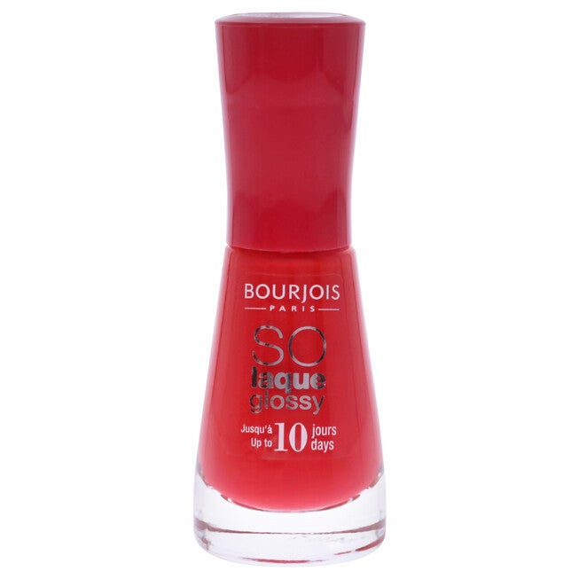 So Laque Glossy -02 Prepphibiscus by Bourjois for Women - 0.3 oz Nail Polish, NA, hi-res image number null