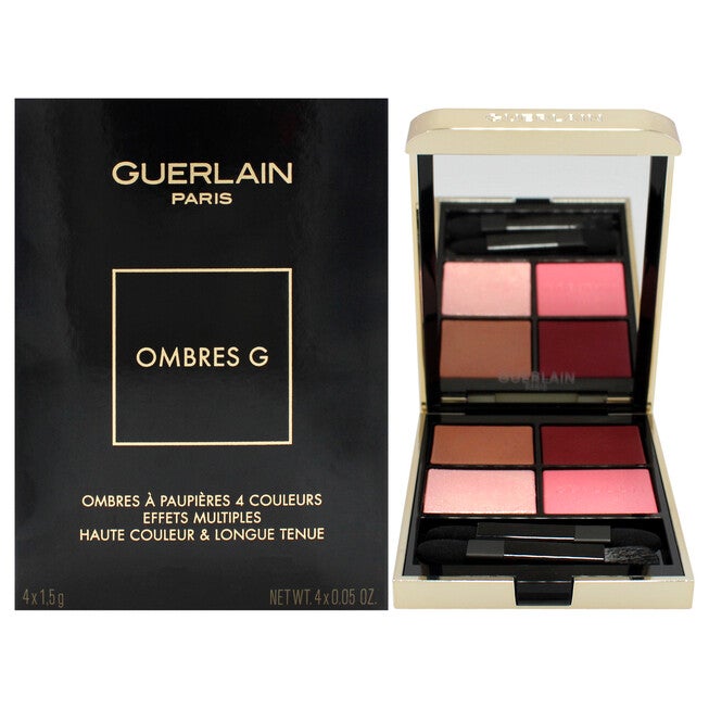 Ombres G Eyeshadow Quad - 530 Majestic Rose by Guerlain for Women - 0.20 oz Eye Shadow, NA, hi-res image number null