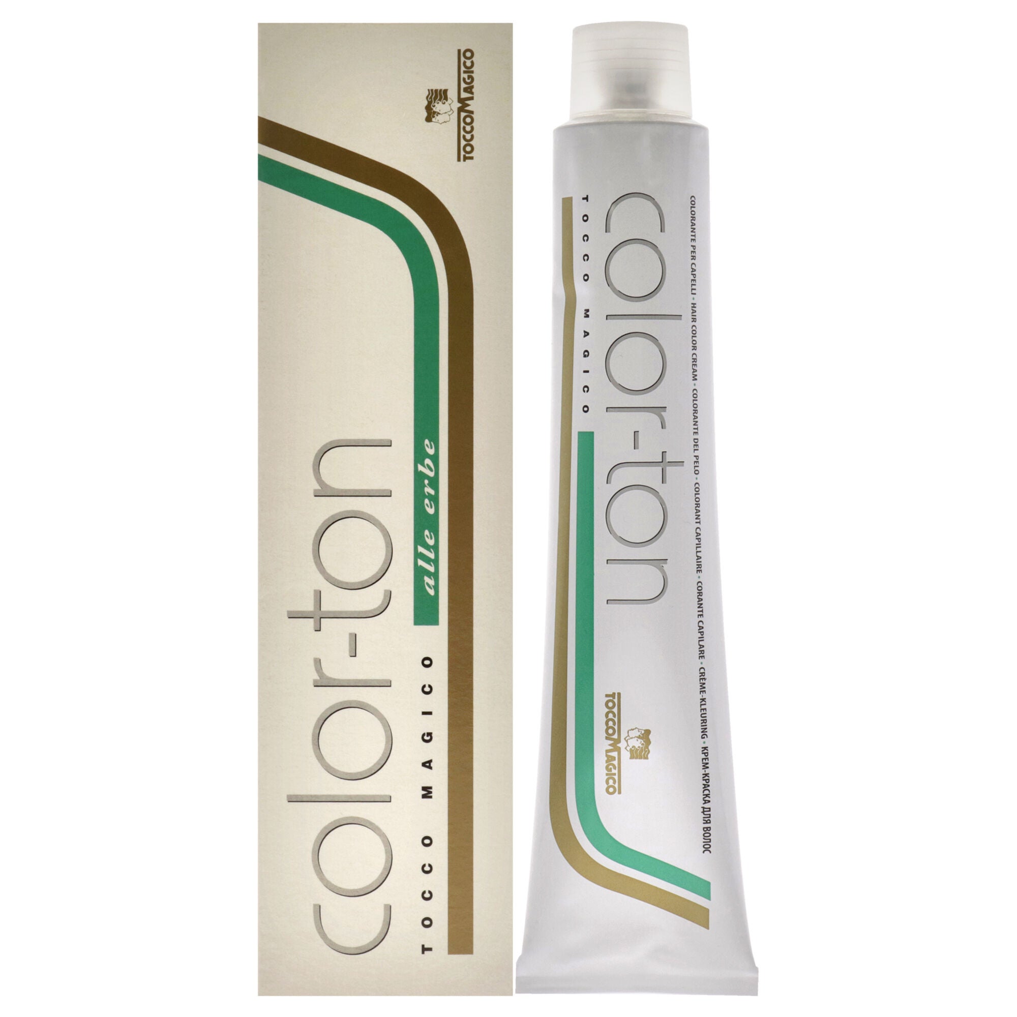 Color-Ton Permanent Hair Color - R-0.66 Pure Pigment-Deep Red by Tocco Magico for Unisex - 3.3 oz Hair Color, See Description, hi-res image number 0