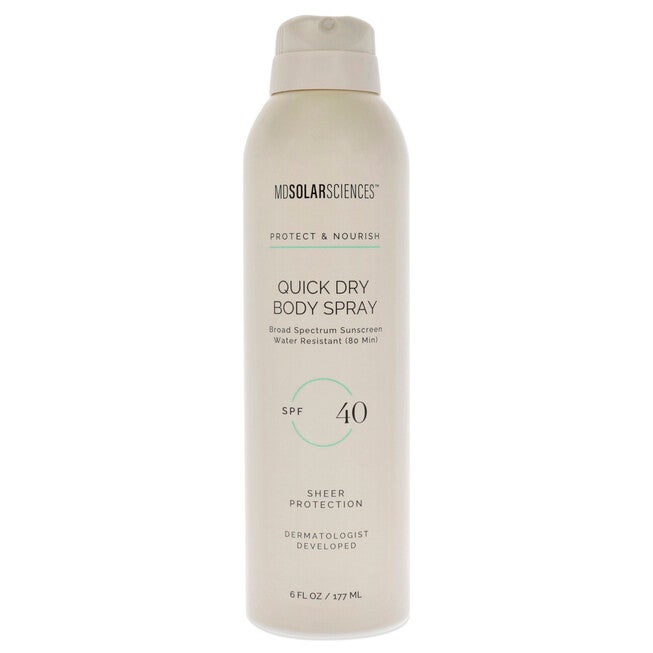 Quick Dry Body Spray SPF 40 by MDSolarSciences for Unisex - 6 oz Sunscreen, See Description, hi-res image number null