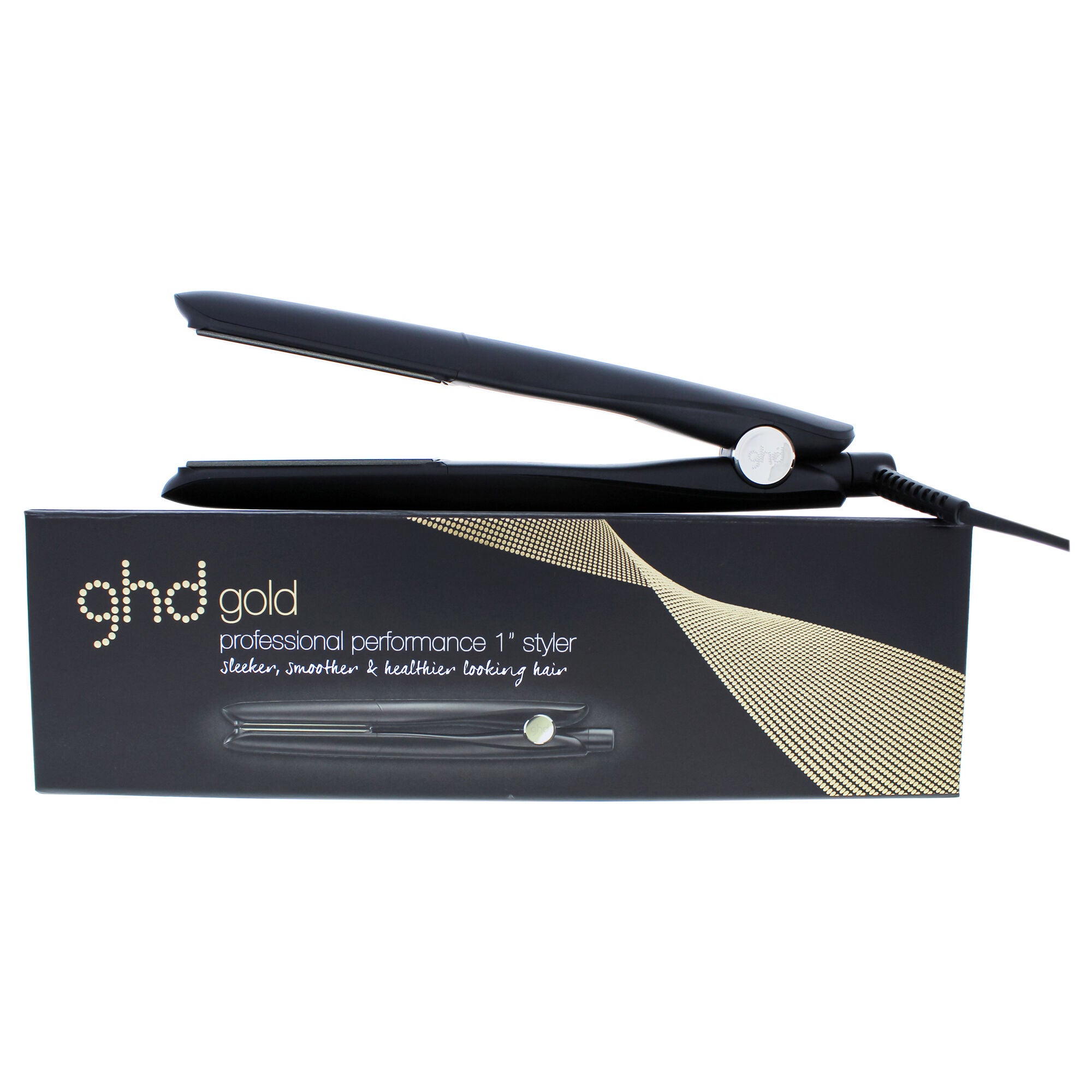 GHD Gold Professional Styler Flat Iron - Black by GHD for Unisex - 1 Inch Flat Iron, , alternate image number 4