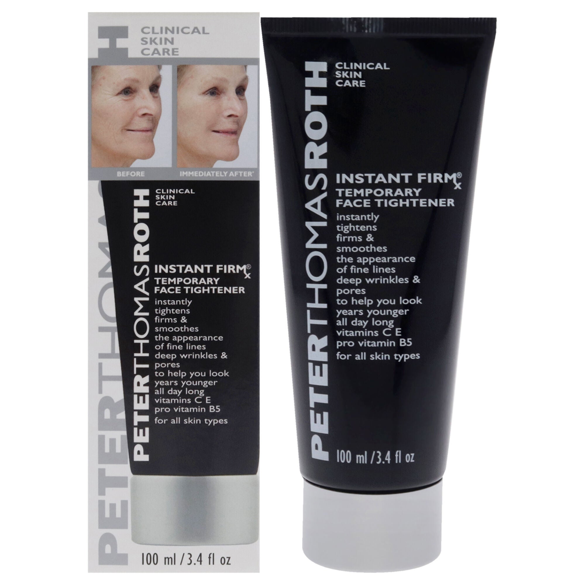 Instant Firmx Temporary Face Tightener by Peter Thomas Roth for Unisex - 3.4 oz Cream, See Description, hi-res image number 0