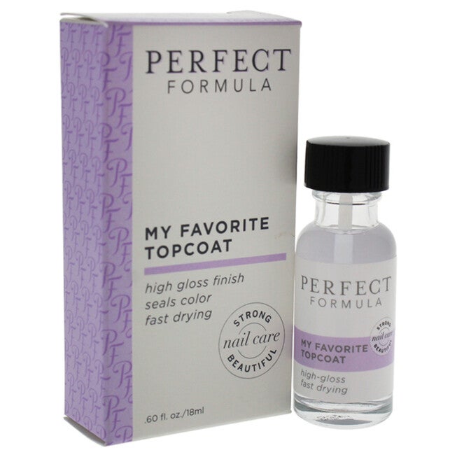 My Favorite Topcoat by Perfect Formula for Women - 0.6 oz Nail Treatment, NA, hi-res image number null