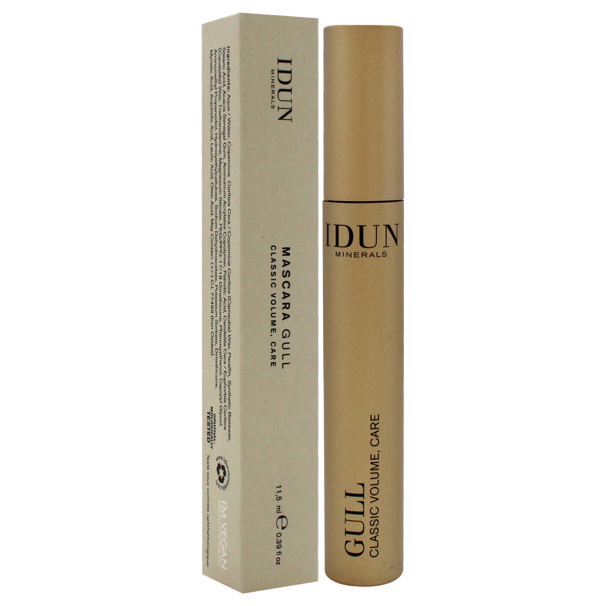 Gull Mascara - 010 Black by Idun Minerals for Women - 0.39 oz Mascara, See Description, alternate image number 1