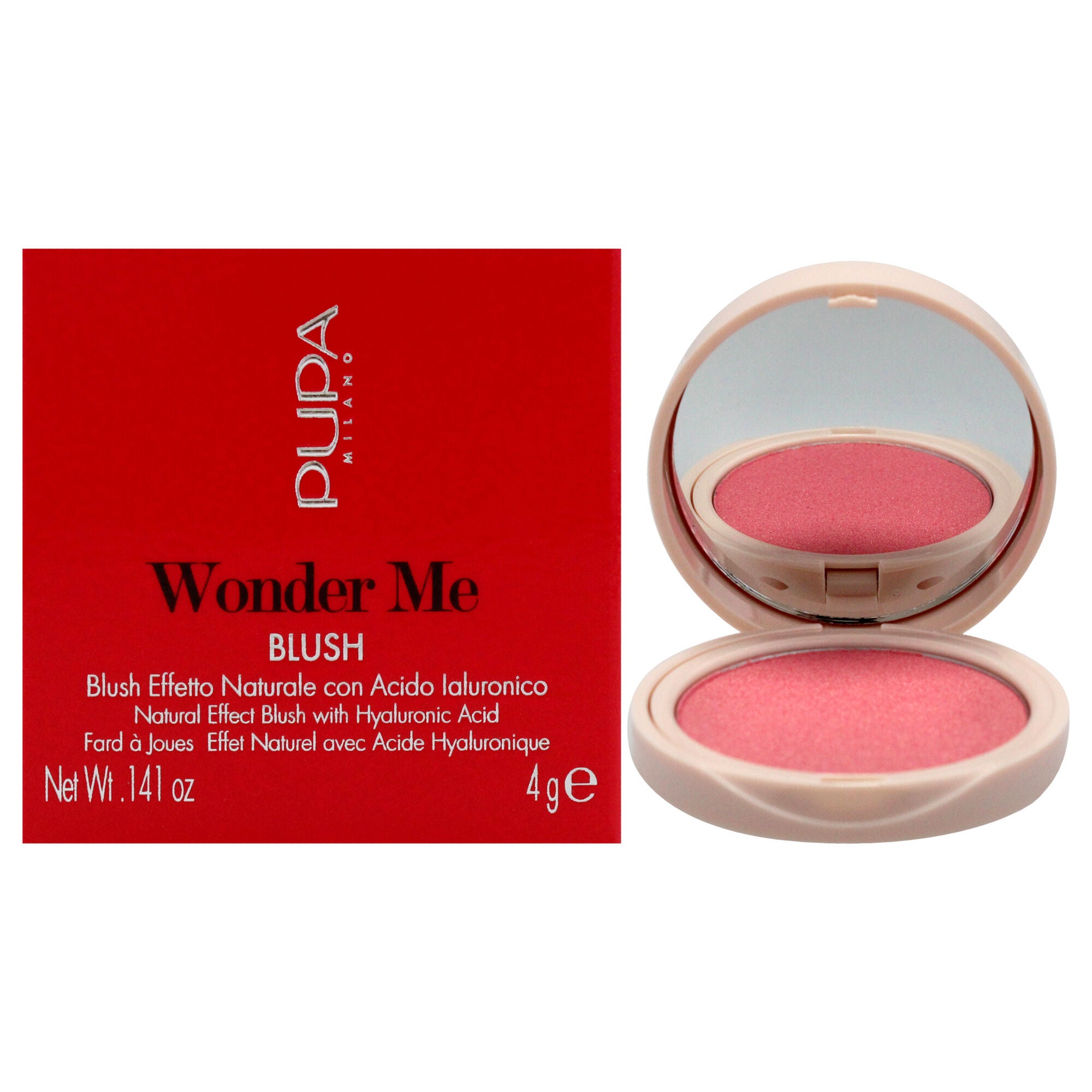 Wonder Me Blush - 001 by Pupa Milano for Women - 0.141 oz Blush, See Description, hi-res image number 0