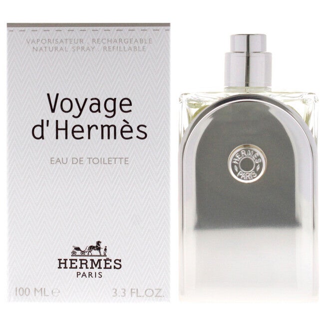 Voyage DHermes by Hermes for Unisex - 3.3 oz EDT Spray (Refillable), NA, hi-res image number null