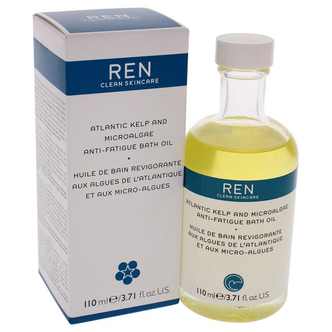 Atlantic Kelp and Microalgae Anti-Fatigue Bath Oil by REN for Unisex - 3.7 oz Oil, See Description, alternate image number 2