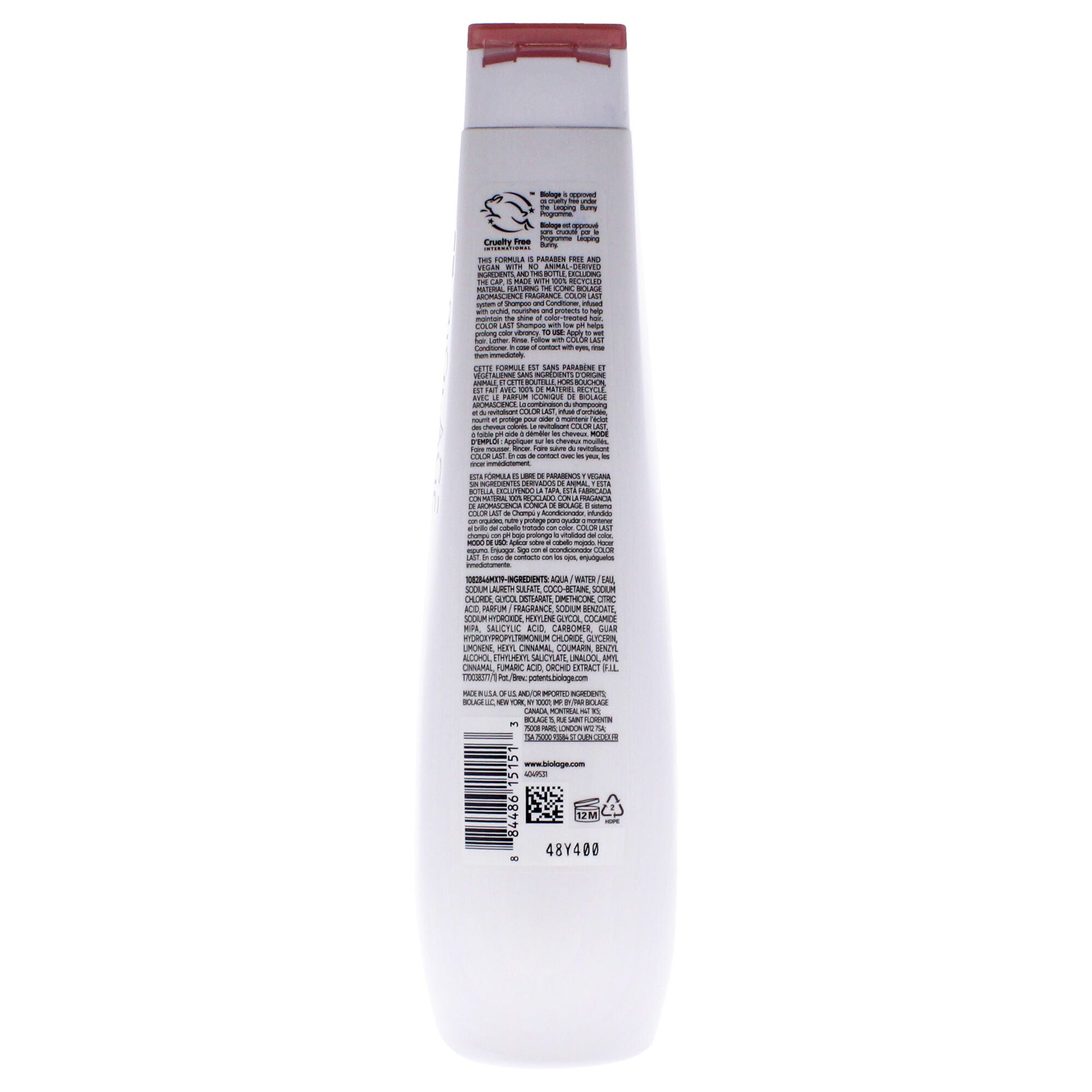 Biolage Color Last Shampoo by Matrix for Unisex - 13.5 oz Shampoo, See Description, alternate image number 2