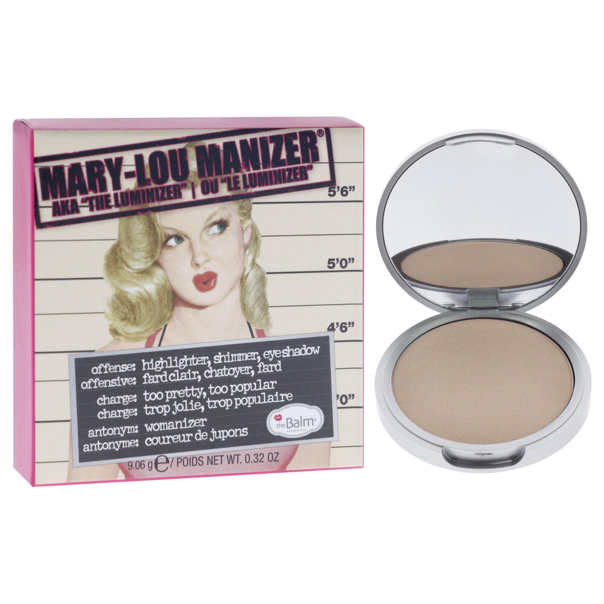 Mary-Lou Manizer by the Balm for Women - 0.32 oz Compact, See Description, alternate image number 4